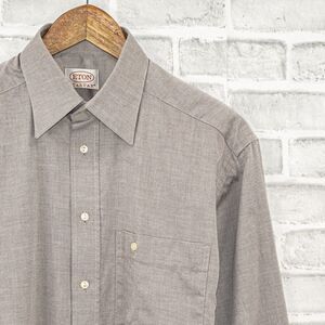 ETON Etastar collection Button up Shirt in Gray Cotton Men's Size Large